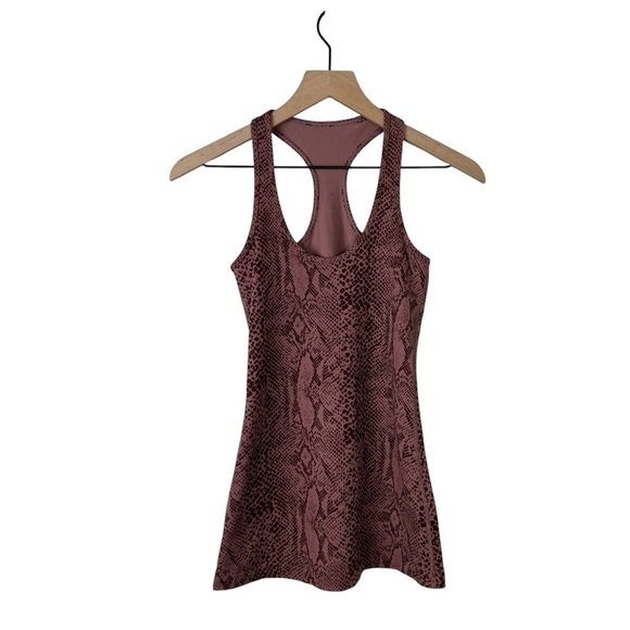 Lululemon Cool Racerback Tank Desert Snake Bark Berry - Picture 1 of 3